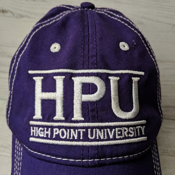 High Point University Panthers Purple Cap Hat HPU - Picture 2 of 7